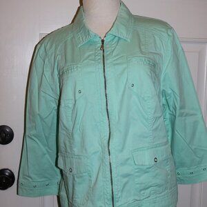 Chicos jacket size 2 and worn very little